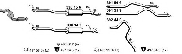 ERNST 040777 Exhaust System